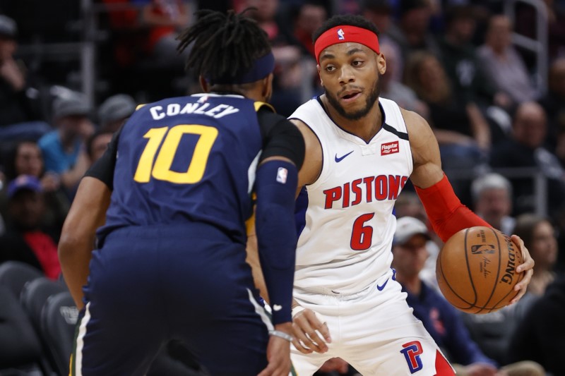 NBA: Utah Jazz at Detroit Pistons