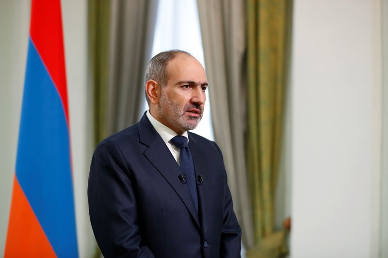 Armenian Prime Minister Nikol Pashinyan addresses the nation in Yerevan