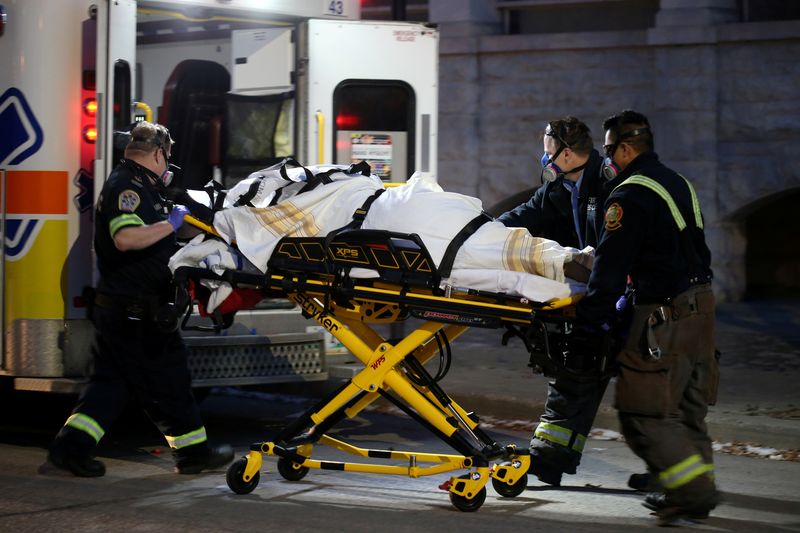 FILE PHOTO: Paramedics in Winnipeg
