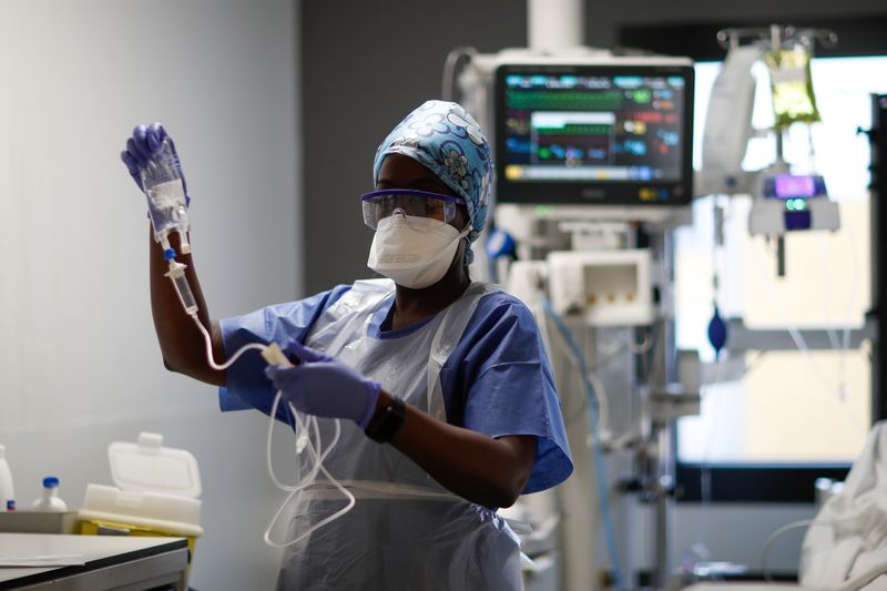 FILE PHOTO: French hospitals faces second wave of COVID patients
