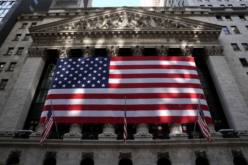 The New York Stock Exchange is pictured
