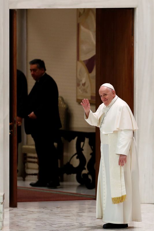 FILE PHOTO: The weekly general audience at the Vatican