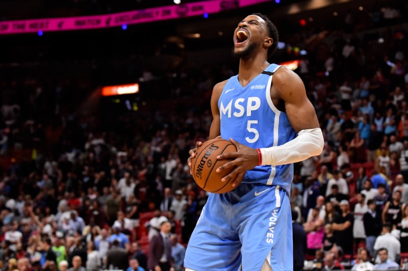 NBA: Minnesota Timberwolves at Miami Heat
