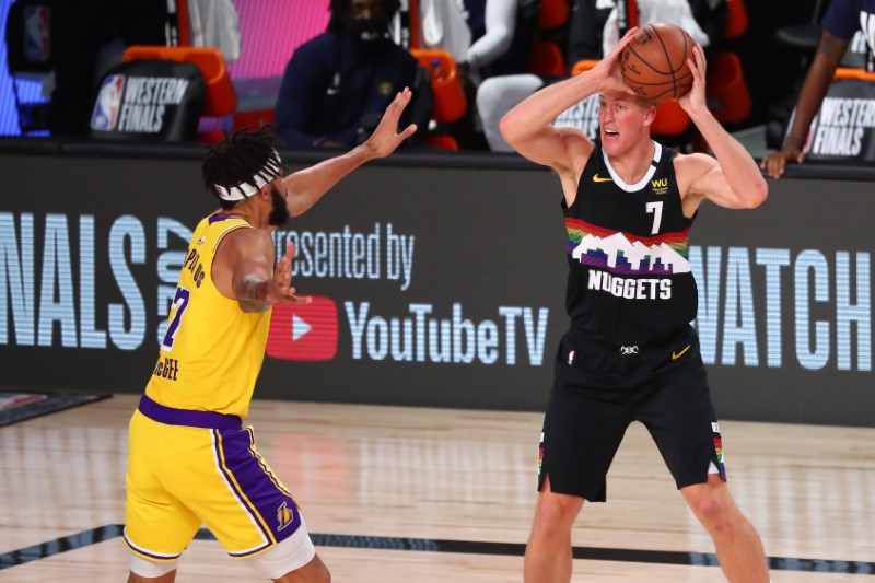 NBA: Playoffs-Los Angeles Lakers at Denver Nuggets