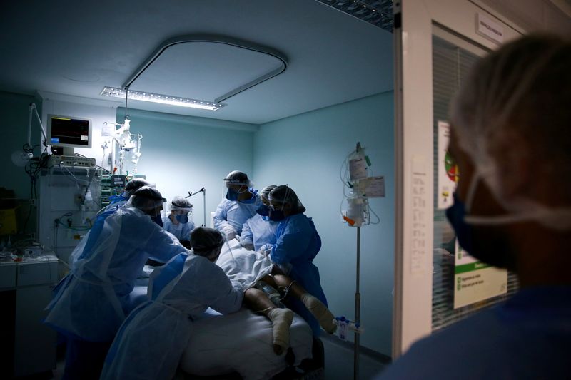 FILE PHOTO: Outbreak of the coronavirus disease (COVID-19), in Brazil