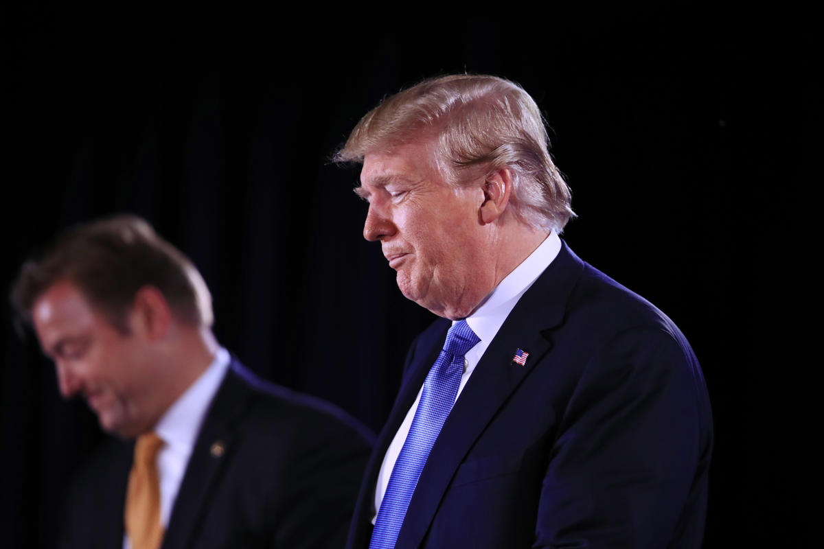 Trump stumping for Sen. Dean Heller in Las Vegas