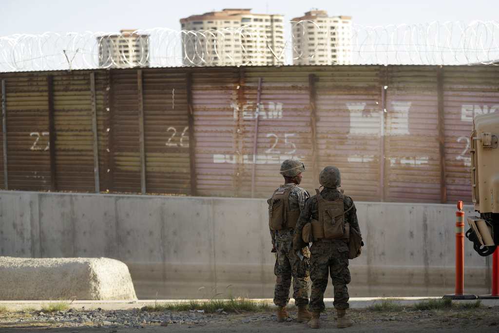 Troops get new authority to use force to protect border patrol