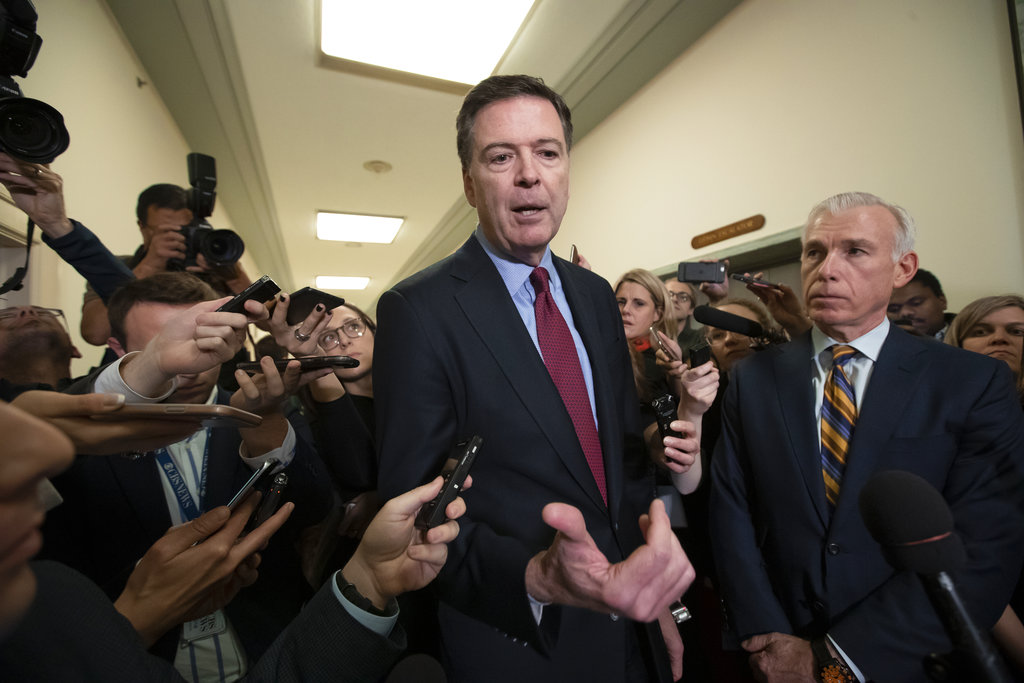 US House Committees release transcripts of ex-FBI Director Comey's testimony US House Committees release transcripts of ex-FBI Director Comey's testimony