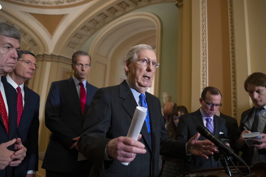 McConnell to introduce short-term spending bill to avoid shutdown