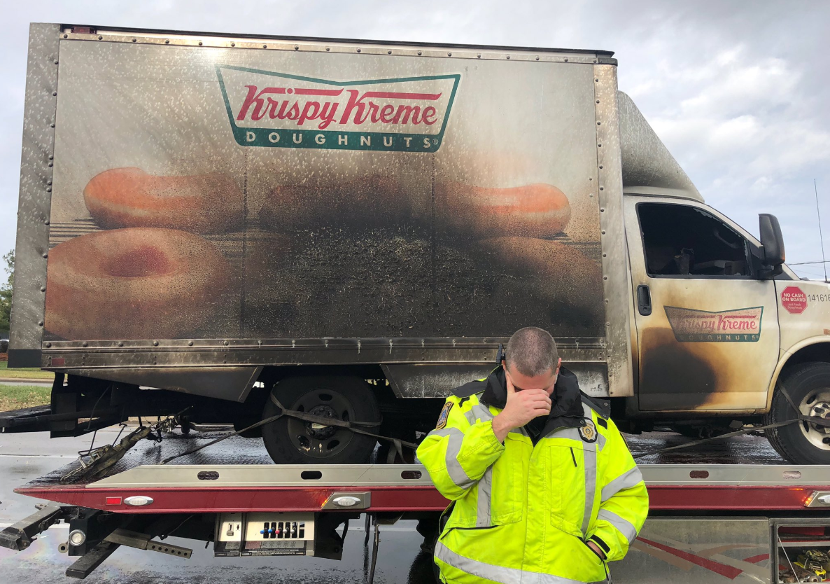 Kentucky police mourn doughnut truck fire