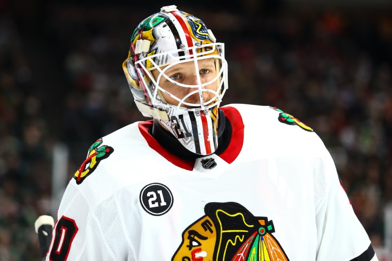 NHL: Chicago Blackhawks at Minnesota Wild