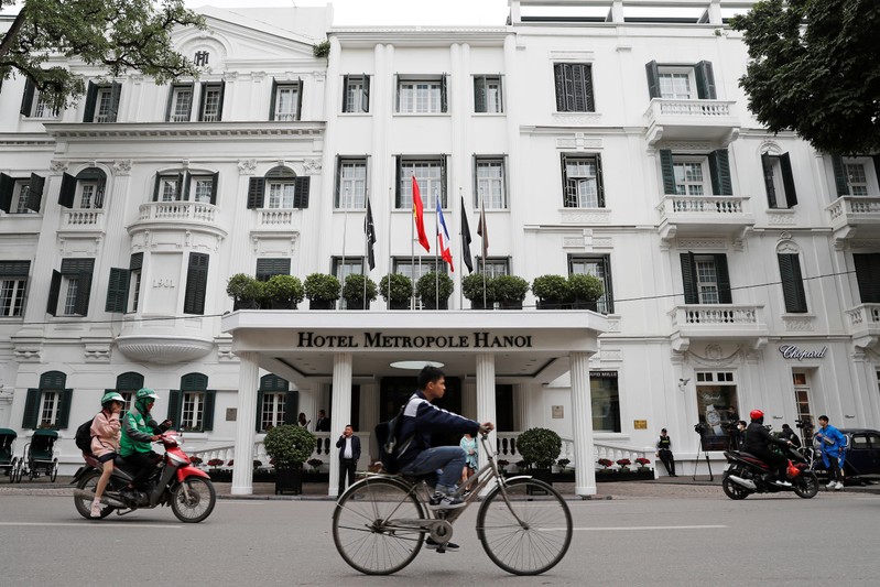 FILE PHOTO - The Metropole hotel is seen ahead of the North Korea-U.S. summit in Hanoi