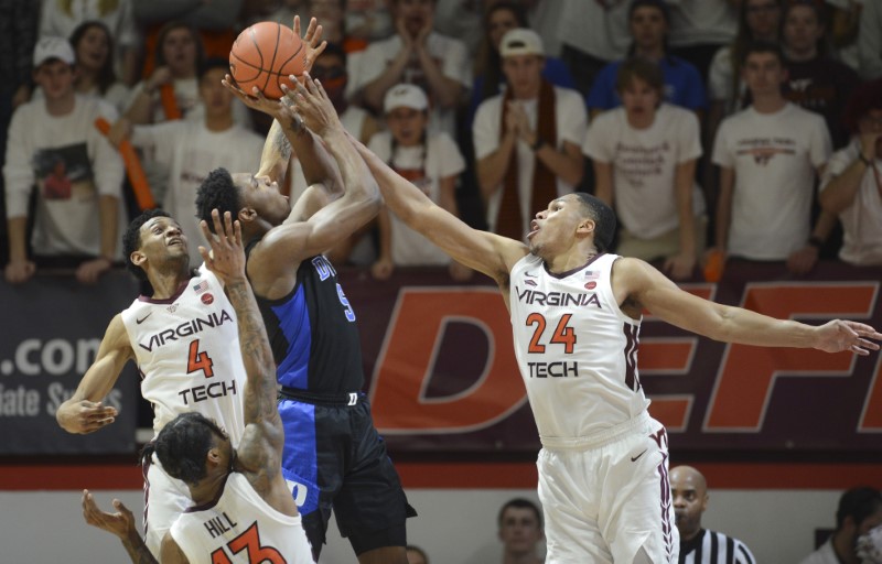 NCAA Basketball: Duke at Virginia Tech