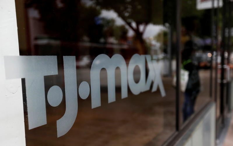A T.J. Maxx store which is owned by TJX Cos Inc in Pasadena