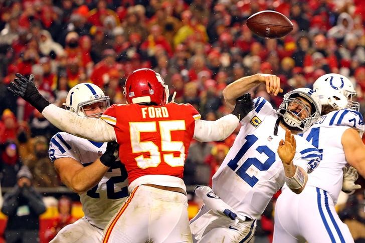 NFL: AFC Divisional Playoff-Indianapolis Colts at Kansas City Chiefs