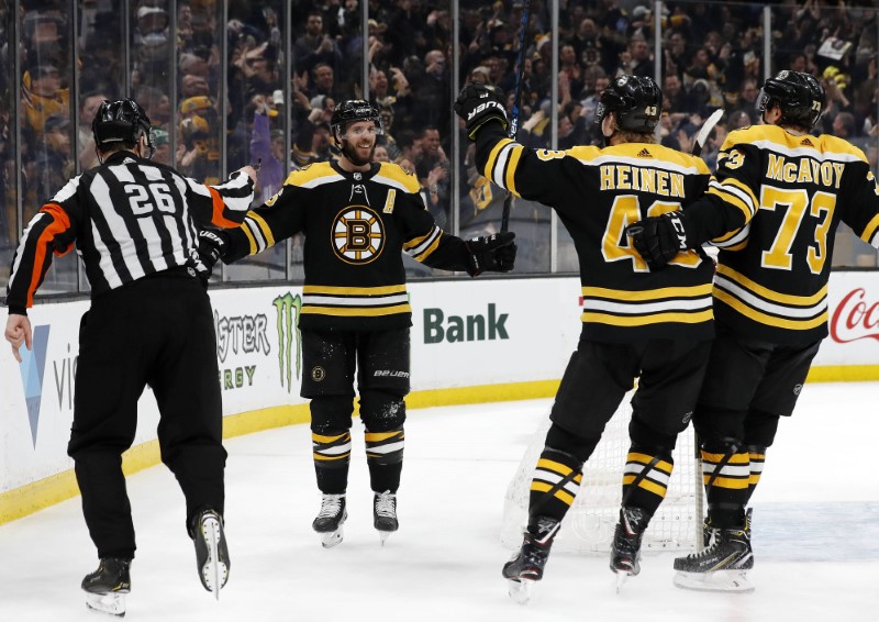 NHL: Ottawa Senators at Boston Bruins