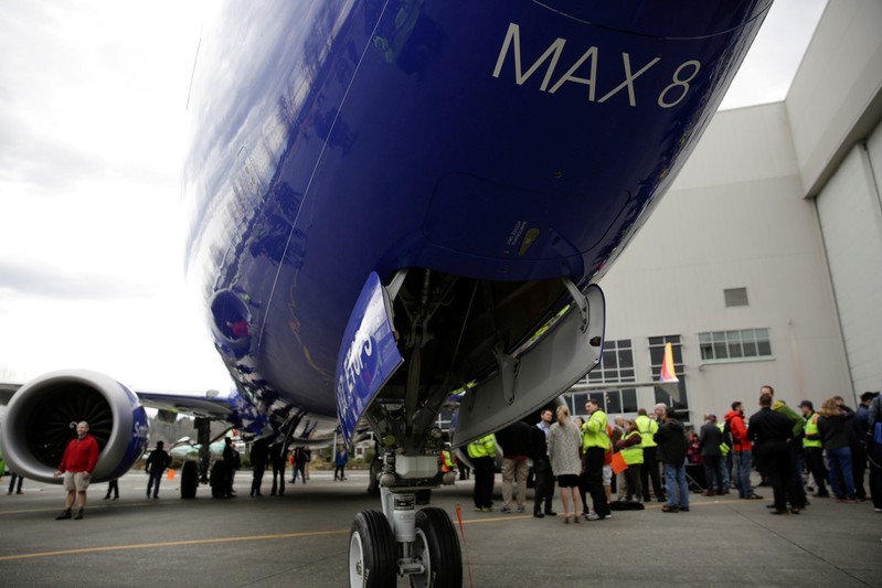 FILE PHOTO: Boeing celebrates the 10,000th 737 to come off the production line in Renton