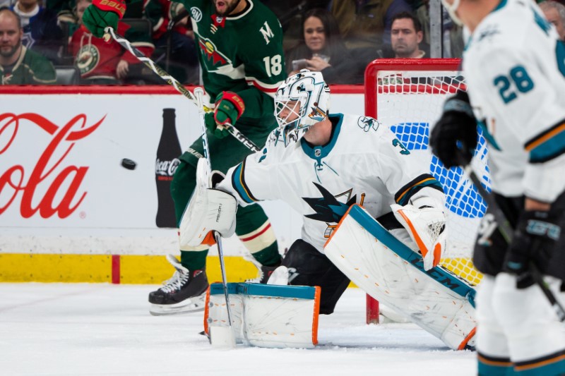 NHL: San Jose Sharks at Minnesota Wild