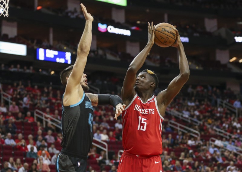 NBA: Charlotte Hornets at Houston Rockets