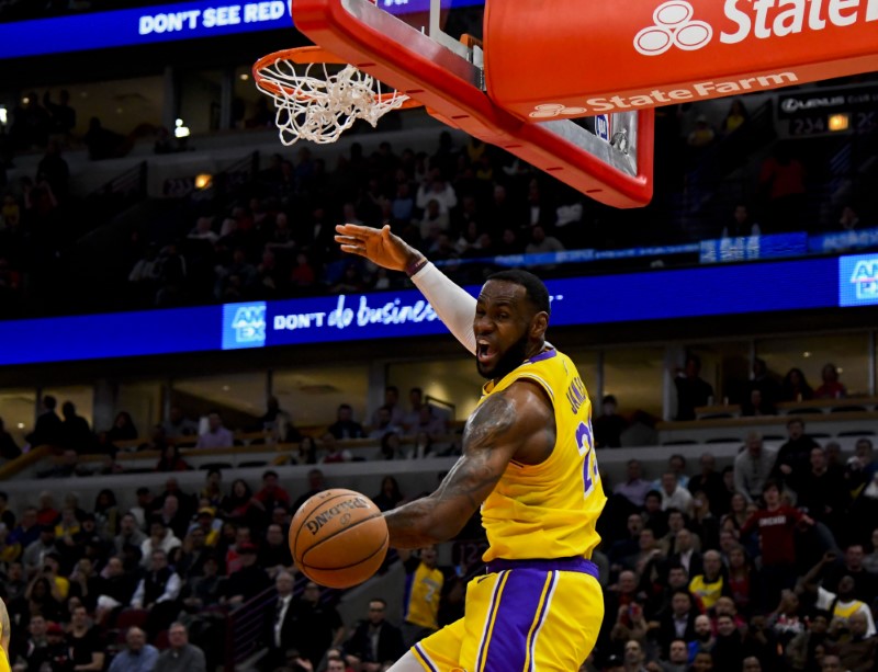 NBA: Los Angeles Lakers at Chicago Bulls