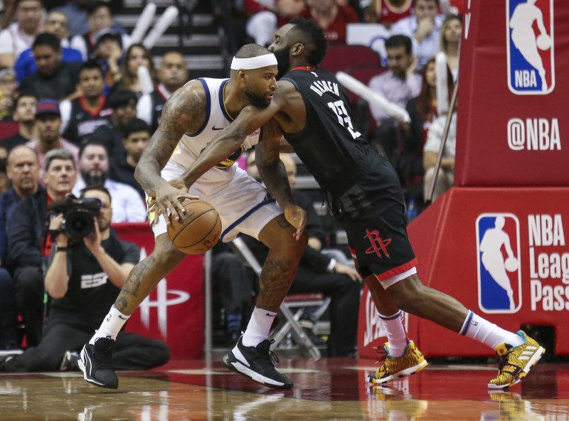 NBA: Golden State Warriors at Houston Rockets