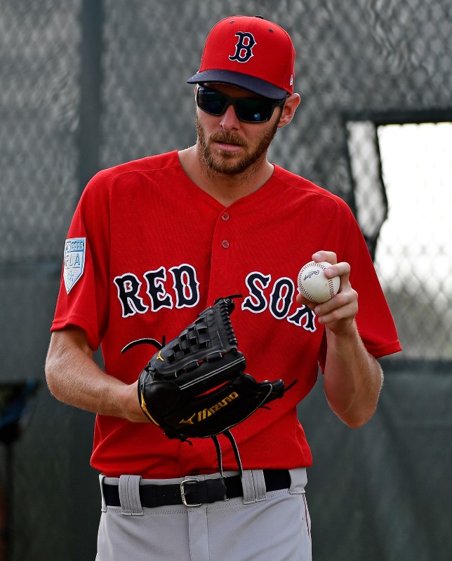 MLB: Boston Red Sox-Workouts