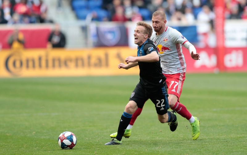 MLS: San Jose Earthquakes at New York Red Bulls