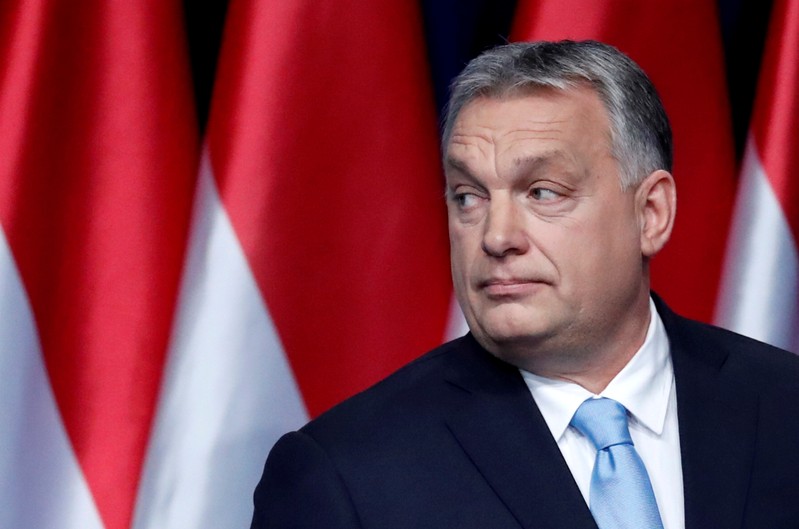 FILE PHOTO: Hungary PM Orban delivers annual state of the nation address