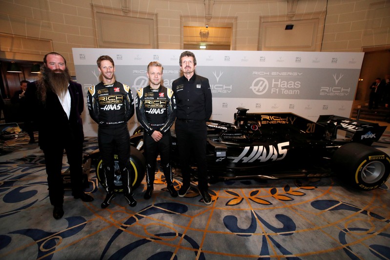 FILE PHOTO: Haas Formula One Team Livery Launch