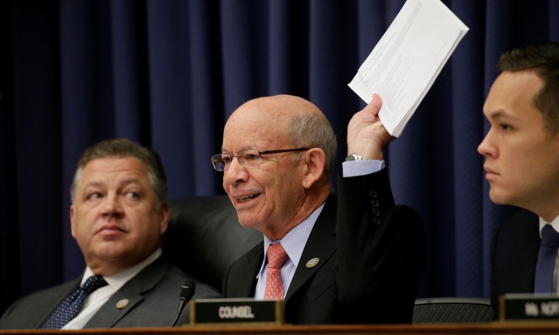 FILE PHOTO: Transportation and Infrastructure House Commitee member DeFazio, speaks at U.S. airline customer service hearing at the U.S. Capitol in Washington