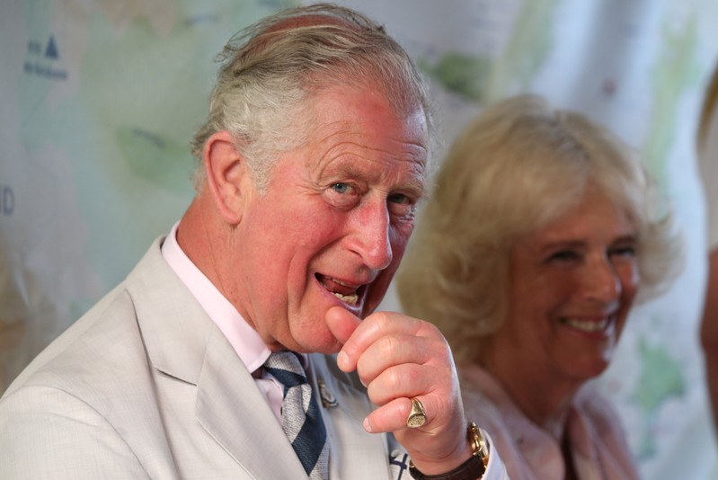 Britain's Prince Charles and Camilla, Duchess of Cornwall, Caribbean tour