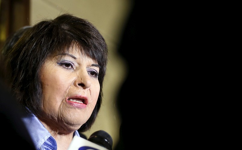 FILE PHOTO: Carmen Gloria Quintana, who suffered serious burn injuries in an attack in Santiago in 1986, is pictured in 2015