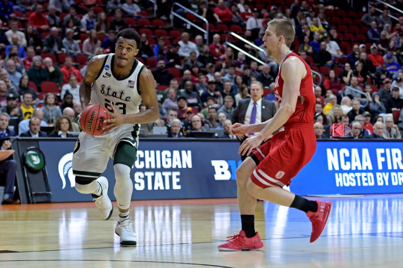 NCAA Basketball: NCAA Tournament-First Round-Bradley vs Michigan State