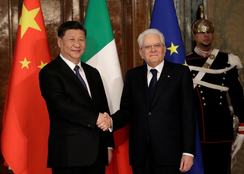 Chinese President Xi Jinping visits Italy