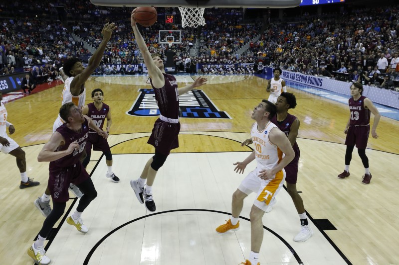 NCAA Basketball: NCAA Tournament-Colgate Raiders vs the Tennessee Volunteers