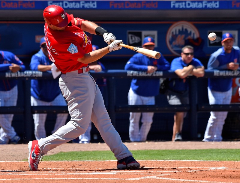 MLB: Spring Training-St. Louis Cardinals at New York Mets