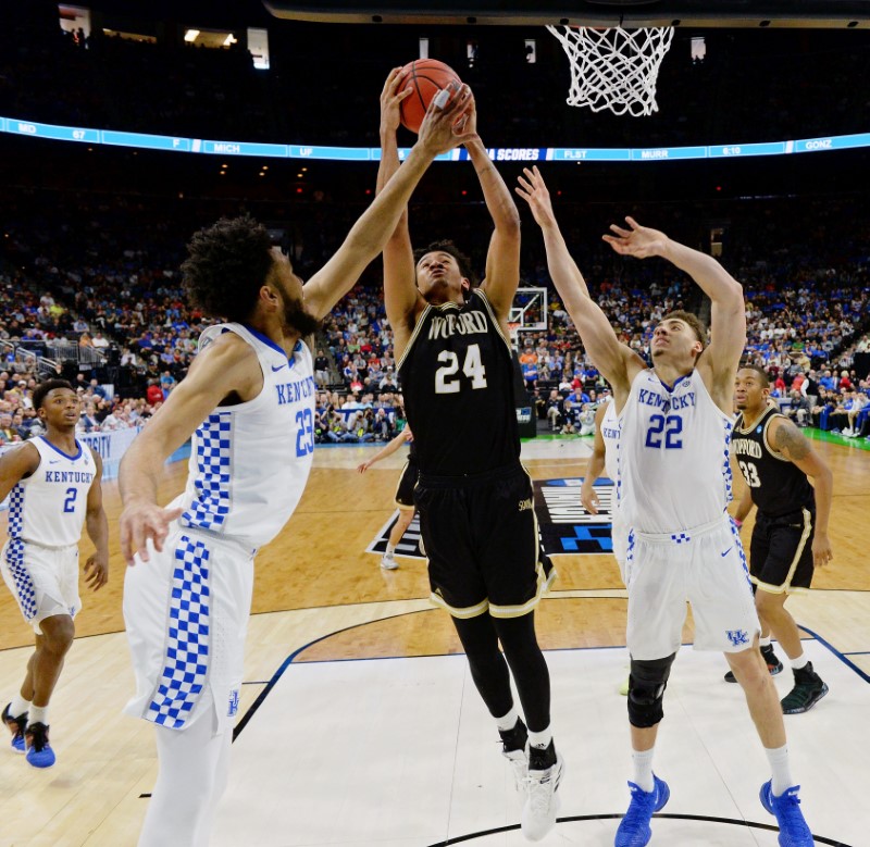NCAA Basketball: NCAA Tournament-Second Round-Wofford vs Kentucky