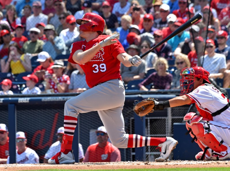 MLB: Spring Training-St. Louis Cardinals at Washington Nationals