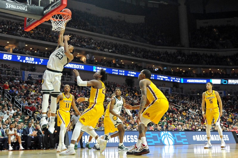 NCAA Basketball: NCAA Tournament-Second Round-Michigan State vs Minnesota