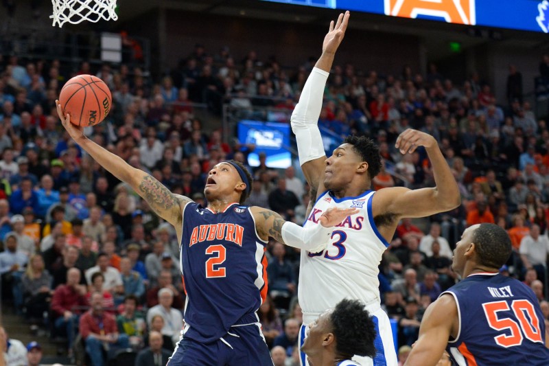 NCAA Basketball: NCAA Tournament-Second Round-Auburn vs Kansas