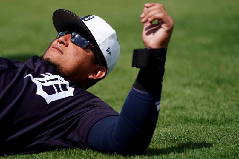 MLB: Spring Training-Toronto Blue Jays at Detroit Tigers