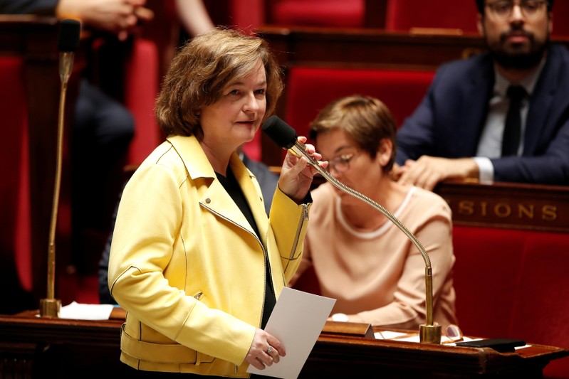 Nathalie Loiseau, French Minister attached to the Foreign Affairs Minister, attends the questions to the government session at the National Assembly in Paris