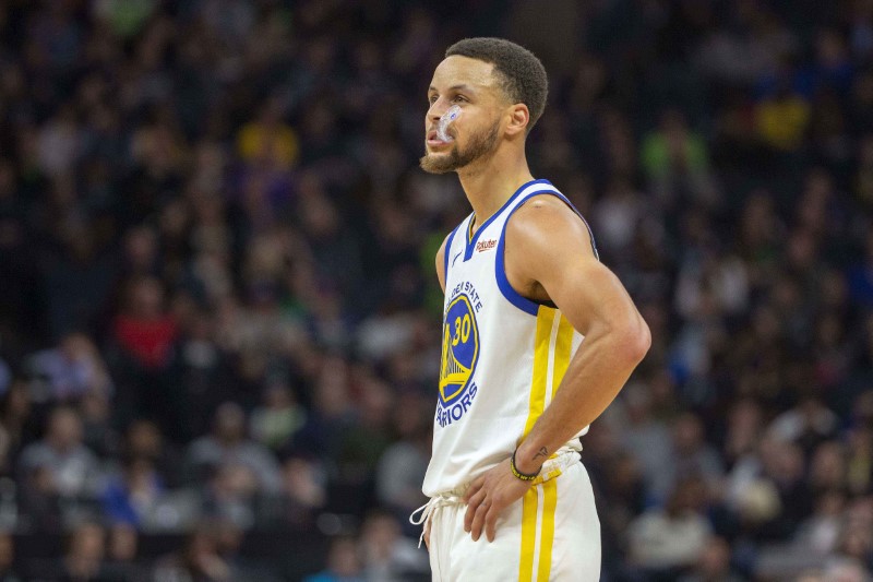 FILE PHOTO: NBA: Golden State Warriors at Minnesota Timberwolves