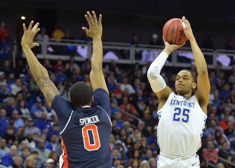 FILE PHOTO: NCAA Basketball: NCAA Tournament-Midwest Regional-Auburn vs Kentucky