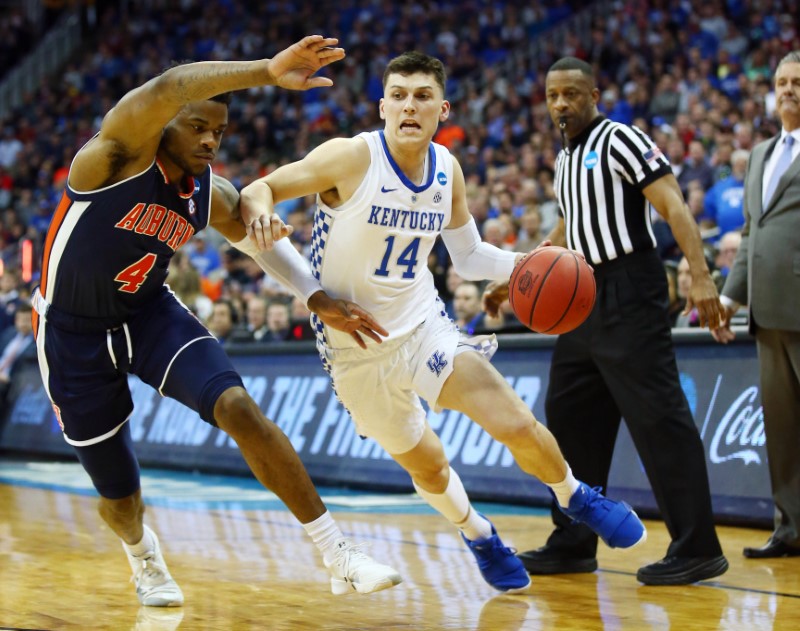 NCAA Basketball: NCAA Tournament-Midwest Regional-Auburn vs Kentucky