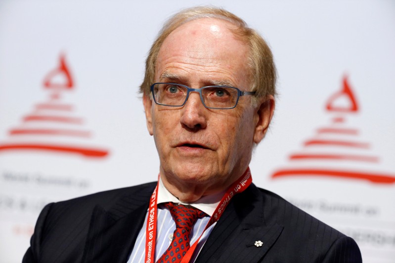FILE PHOTO: WADA Investigation team member McLaren attends the World Summit on Ethics and Leadership in Sports in Zurich