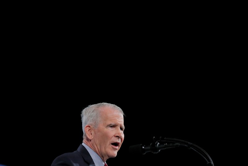 North says he won't serve second term as president of NRA