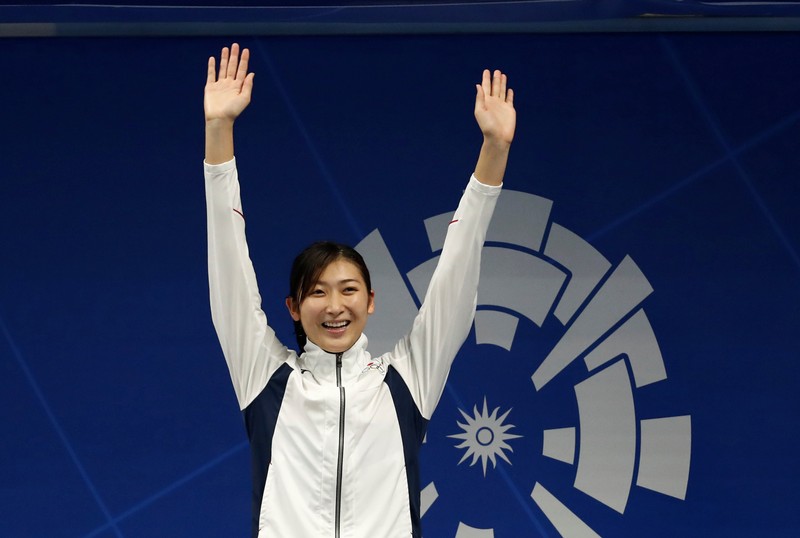FILE PHOTO: Swimming - 2018 Asian Games - Women's 50m Freestyle