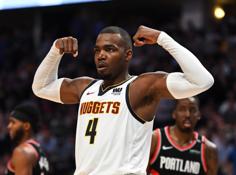 NBA: Playoffs-Portland Trail Blazers at Denver Nuggets