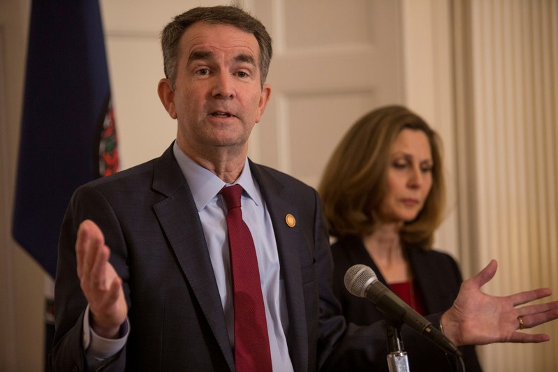 FILE PHOTO: Virginia Governor Ralph Northam
